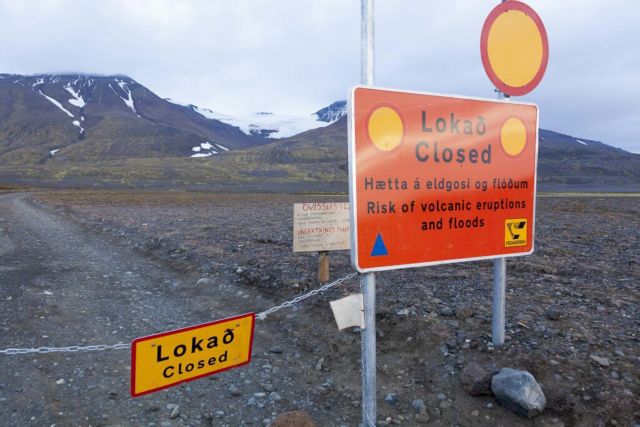 Υποχώρησε ο συναγερμός για το ηφαίστειο στην Ισλανδία