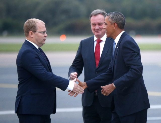 Στην Εσθονία ο Ομπάμα, «μήνυμα» προς τη Μόσχα πριν τη Σύνοδο του ΝΑΤΟ