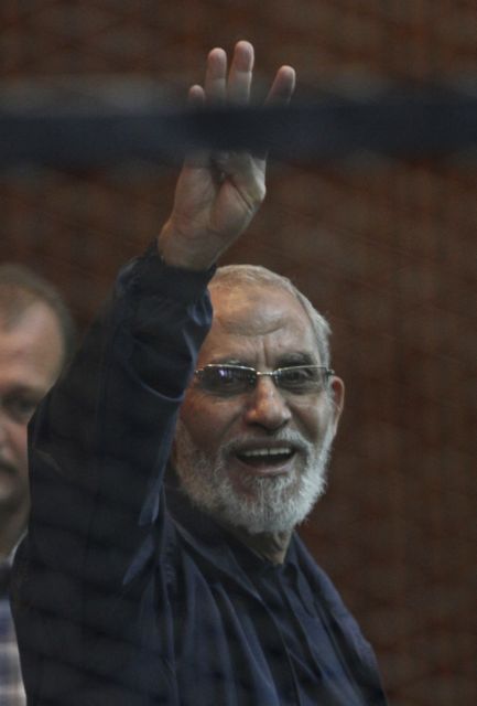 Σε ισόβια κάθειρξη καταδικάστηκε ο ηγέτης της Μουσουλμανικής Αδελφότητας