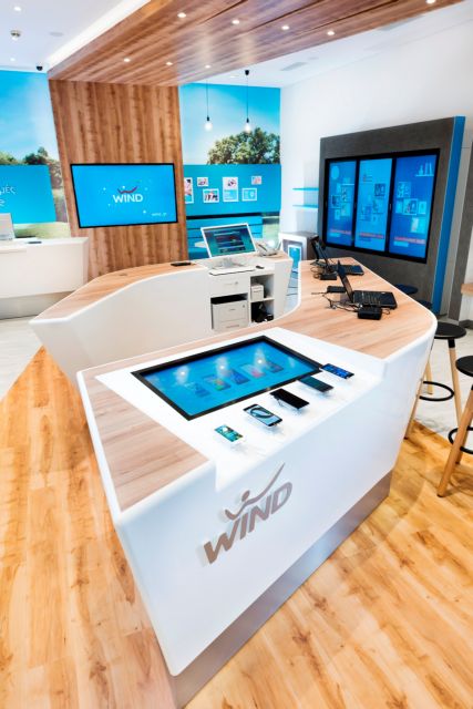 WIND: Επενδύει 20 εκατ. ευρώ για αλλαγές στα εμπορικά καταστήματα