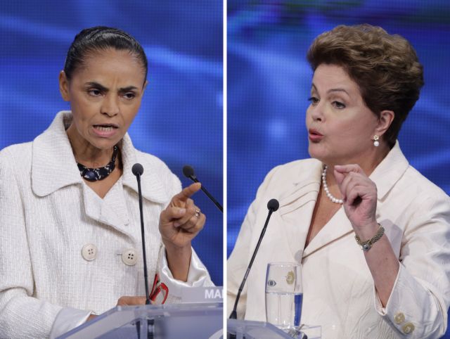 Ντέρμπι μεταξύ Ρουσέφ και Σίλβα για τις προεδρικές εκλογές στη Βραζιλία
