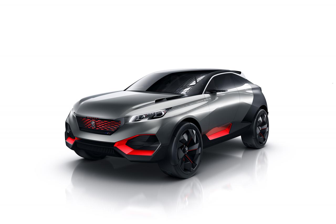 Peugeot Quartz Concept: Υβριδικό «πετράδι» 500 ίππων