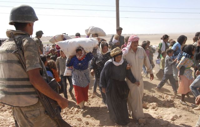Εξήντα χιλιάδες Κούρδοι της Συρίας κατέφυγαν στην Τουρκία