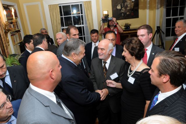 Συναντήσεις Βενιζέλου στις ΗΠΑ με αρχιεπίσκοπο Δημήτριο, Αναστασιάδη