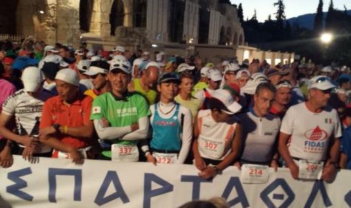 Eκκίνηση για το Σπάρταθλον μπροστά στο Ηρώδειο με 380 δρομείς