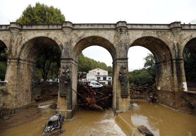 Πλημμύρες σαρώνουν και πάλι τη νότια Γαλλία