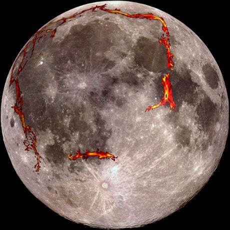 Τεράστια παραλληλόγραμμη τάφρο στη Σελήνη εντόπισε η ΝASA