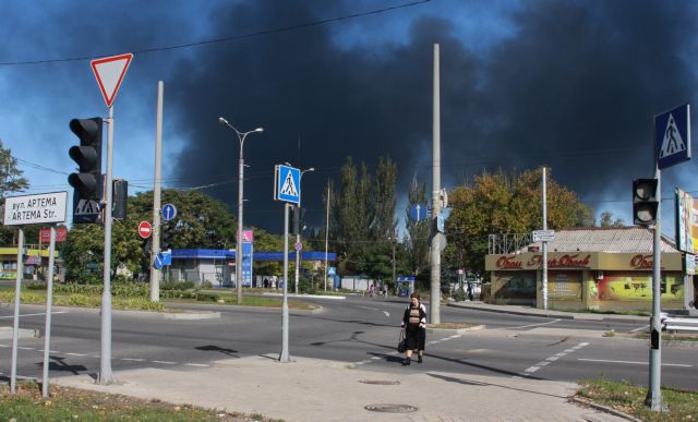 Έκρηξη στο κέντρο του Ντόνετσκ, ελβετός του Ερυθρού Σταυρού νεκρός
