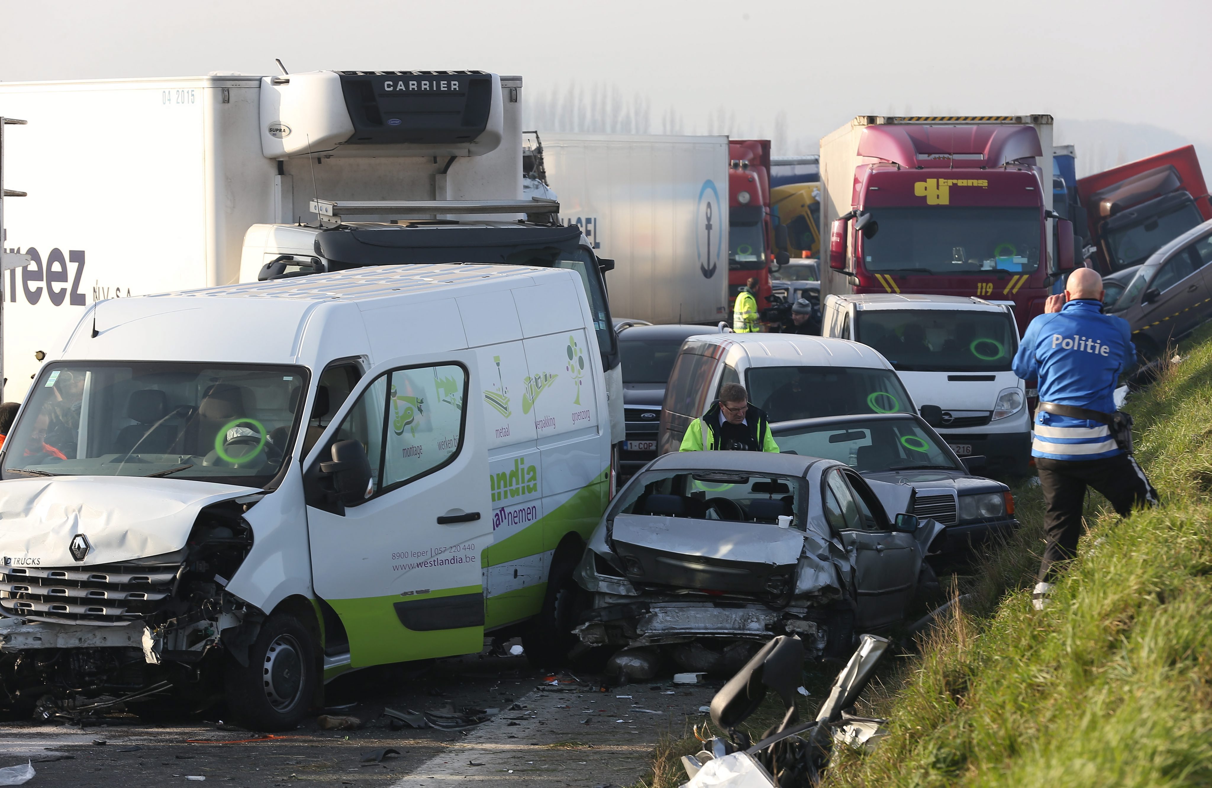 Οι μεγαλύτερες καραμπόλες αυτοκινήτων