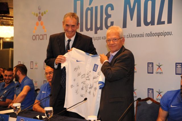 ΟΠΑΠ και Εθνική Ελλάδας παρουσίασαν το κοινό μέλλον τους…