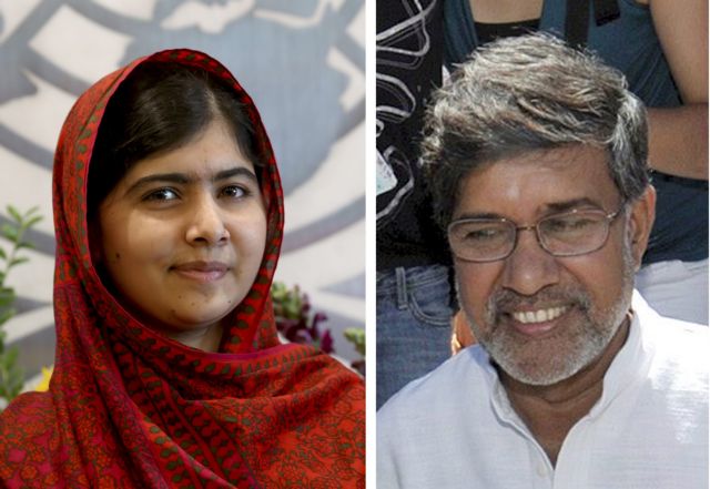 Στη Μαλάλα και τον ινδό Κάιλας Σατιάρτι το Νόμπελ Ειρήνης για το 2014
