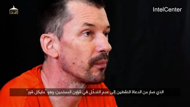 Περιμένω την σειρά μου να πεθάνω, λέει ο τρίτος βρετανός όμηρος της ISIS