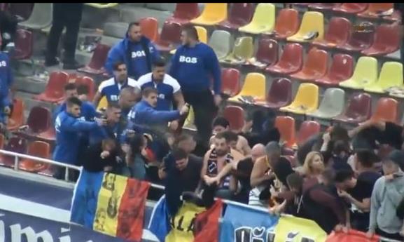 Βίαιη επίθεση των «Security» κατά Ρουμάνων οπαδών