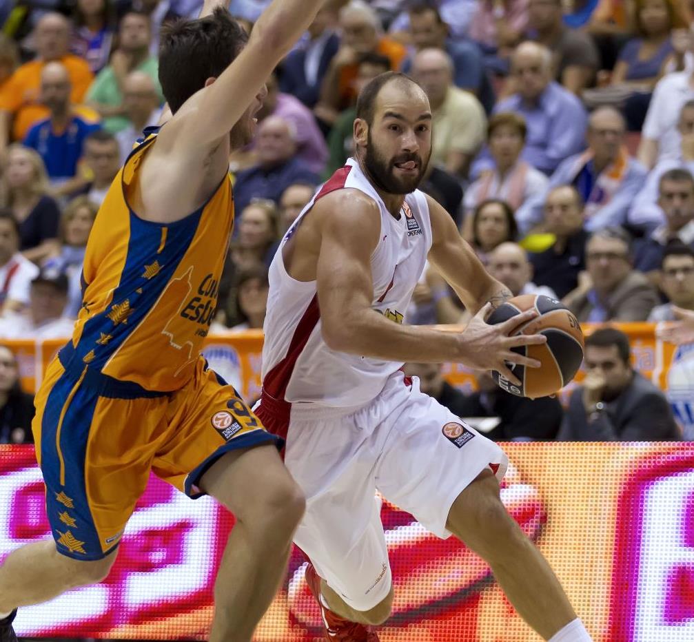 «Διπλό» του Ολυμπιακού στη Βαλένθια με… σούπερ Σπανούλη