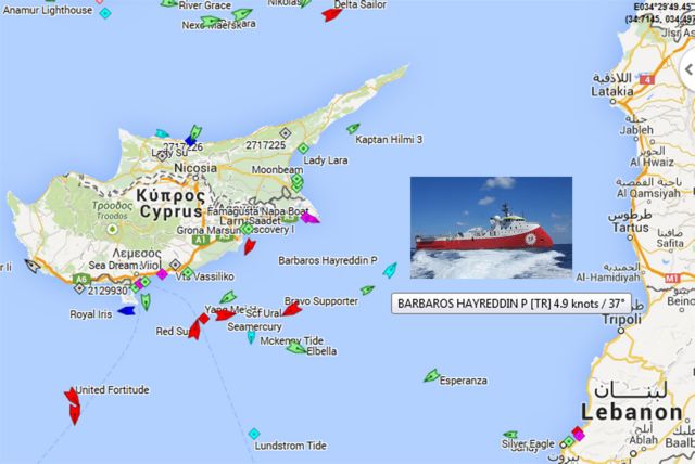 Και το οικόπεδο 2 της κυπριακής ΑΟΖ παραβίασε το τουρκικό σκάφος
