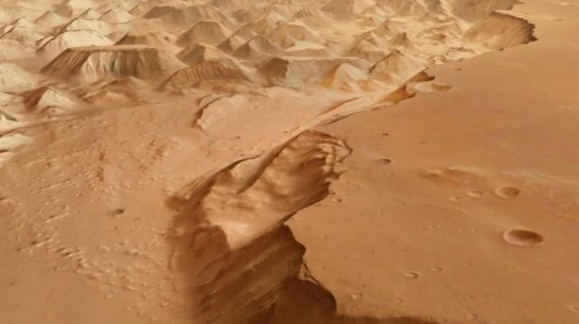 Εικονική πτήση στα υψίπεδα του Άρη