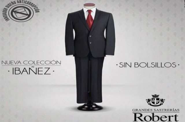 Κοστούμι χωρίς τσέπες: Το στιλιστικό μήνυμα κατά της διαφθοράς