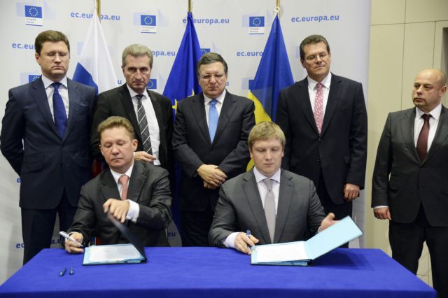 Γιάτσενιουκ: Η Ουκρανία θα εγγυηθεί τη μεταφορά του αερίου στην Ευρώπη
