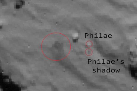 Πρώτες εικόνες του Philae να αναπηδά στον κομήτη 67P