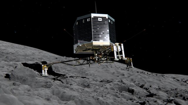 Ακούστε το γδούπο του Philae καθώς αναπηδά στον κομήτη
