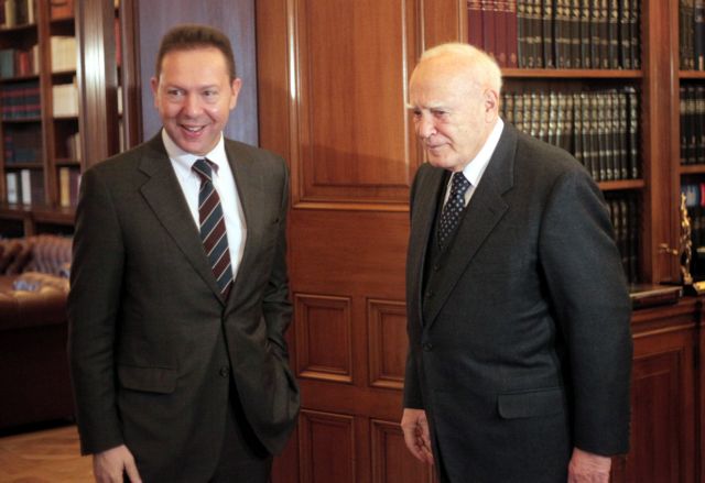 Οικονομία, τρόικα και τράπεζες στο μενού του γεύματος Στουρνάρα-Παπούλια