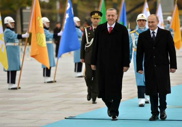 Στην Τουρκία ο Πούτιν για να μιλήσει με τον Ερντογάν για εμπόριο