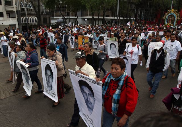 Πρώτη ταυτοποίηση σορού ενός από τους 43 εξαφανισμένους φοιτητές στο Μεξικό