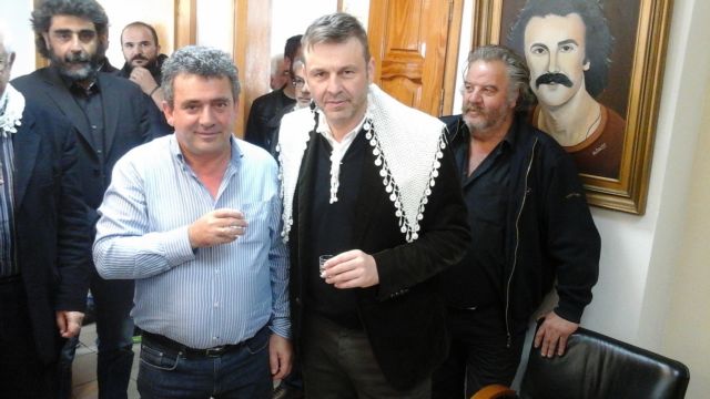 Ο Απόστολος Γκλέτσος παρουσίασε στα Ανώγεια την «Τελεία»