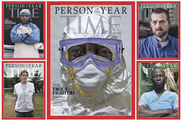 Οι μαχητές κατά του Έμπολα «πρόσωπο της χρονιάς» για το Time