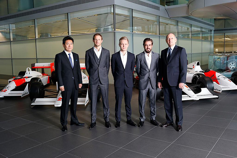 F1: F. Alonso και J. Button το ρόστερ της ΜcLaren για το 2015