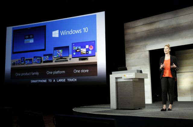 Στο φθινόπωρο του 2015 τοποθετείται η κυκλοφορία των Windows 10