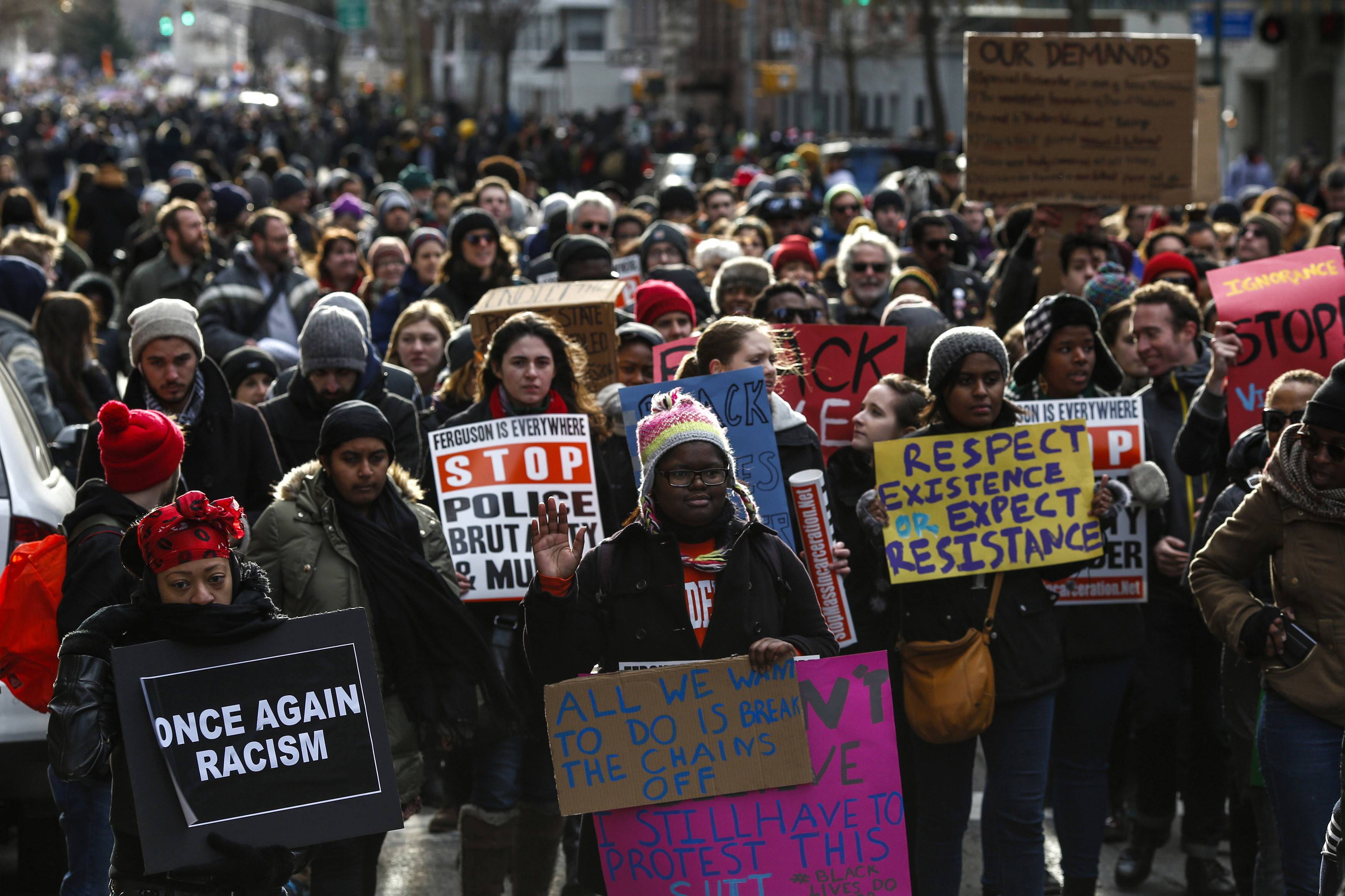 Μεγάλη πορεία στην Ουάσινγκτον κατά της αστυνομικής βίας