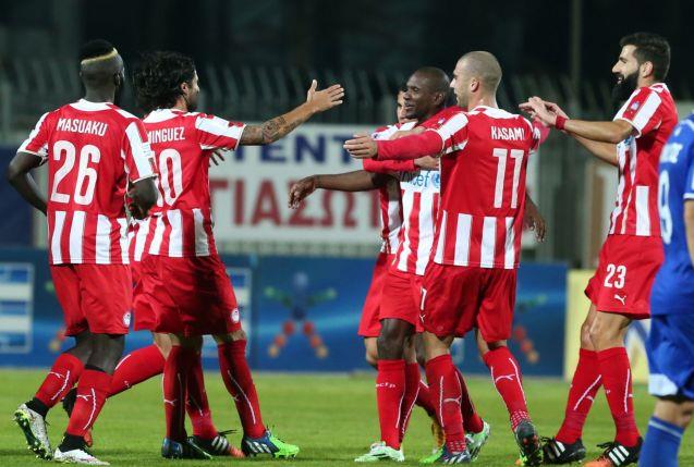 Πεντάστερος και πρώτος ο Ολυμπιακός, αποθέωση για Αμπιντάλ