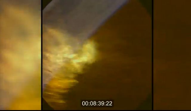 Βίντεο από το κόκπιτ: Η πύρινη κάθοδος του Orion στην ατμόσφαιρα