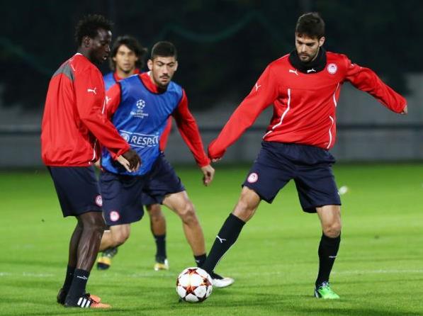 Με αρκετές απουσίες έγινε η προπόνηση του Ολυμπιακού