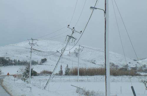 Κακοκαιρία: Πού εντοπίζονται προβλήματα στην ηλεκτροδότηση