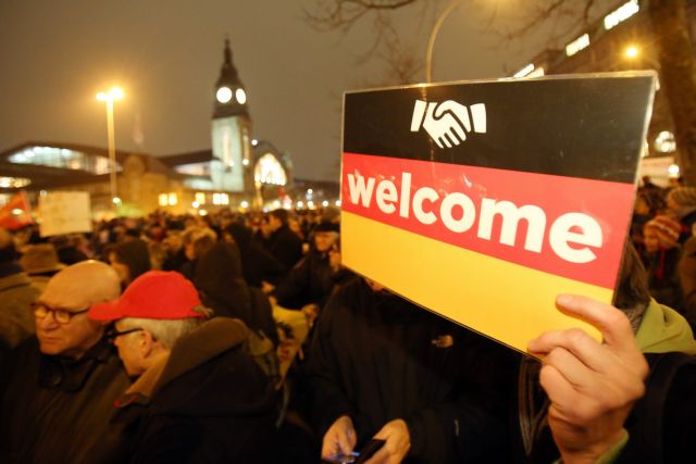Αντιδιαδηλώσεις στη Γερμανία κατά της ξενοφοβίας του κινήματος Pegida