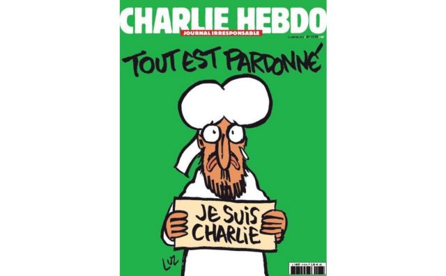 To εξώφυλλο του Charlie Hebdo: Και ο Μωάμεθ «είναι Σαρλί»