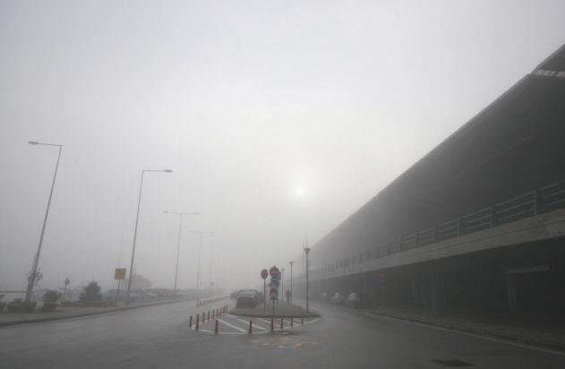 Μετ’ εμποδίων οι πτήσεις στο αεροδρόμιο «Μακεδονία» λόγω ομίχλης