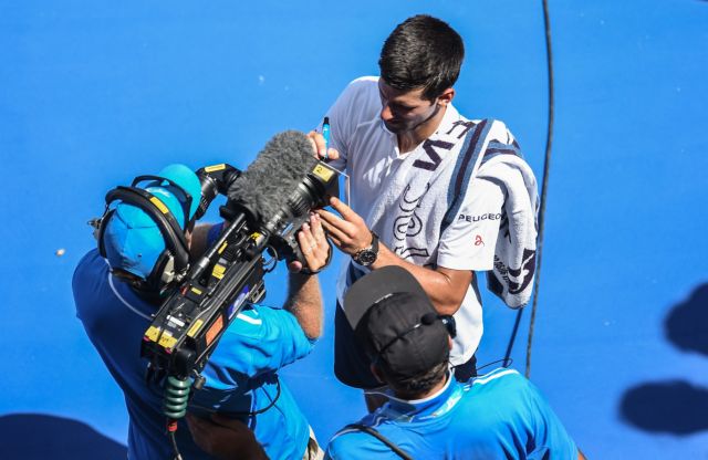 Με περίπατο πέρασε ο Τζόκοβιτς, αποκλείστηκαν στο διπλό Κύργιος-Κοκκινάκης