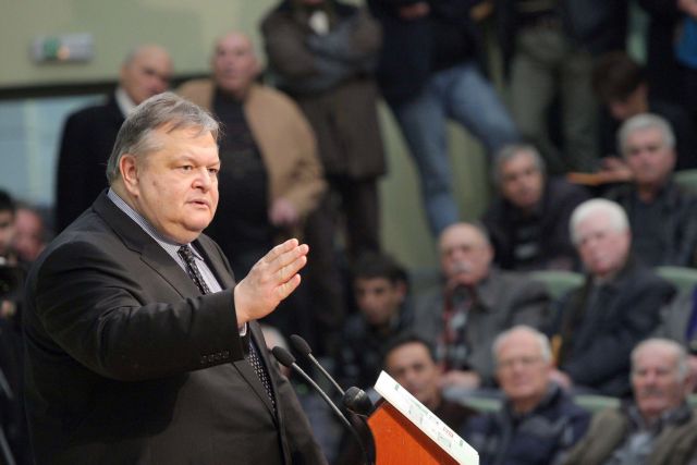Βενιζέλος: Ψήφο στο ΠΑΣΟΚ στο παραβάν και όχι μετάνοια μετά