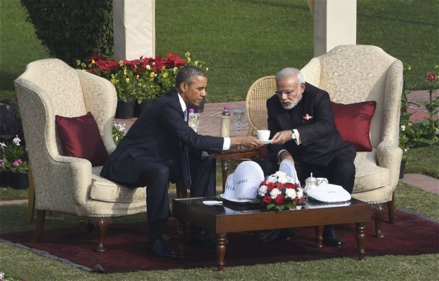 Οικονομία και κλίμα στο επίκεντρο της επίσκεψης Ομπάμα στην Ινδία