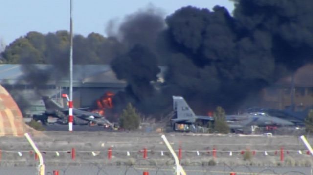 Συντριβή ελληνικού F-16 στην Ισπανία, νεκροί οι 2 χειριστές και άλλα 8 άτομα