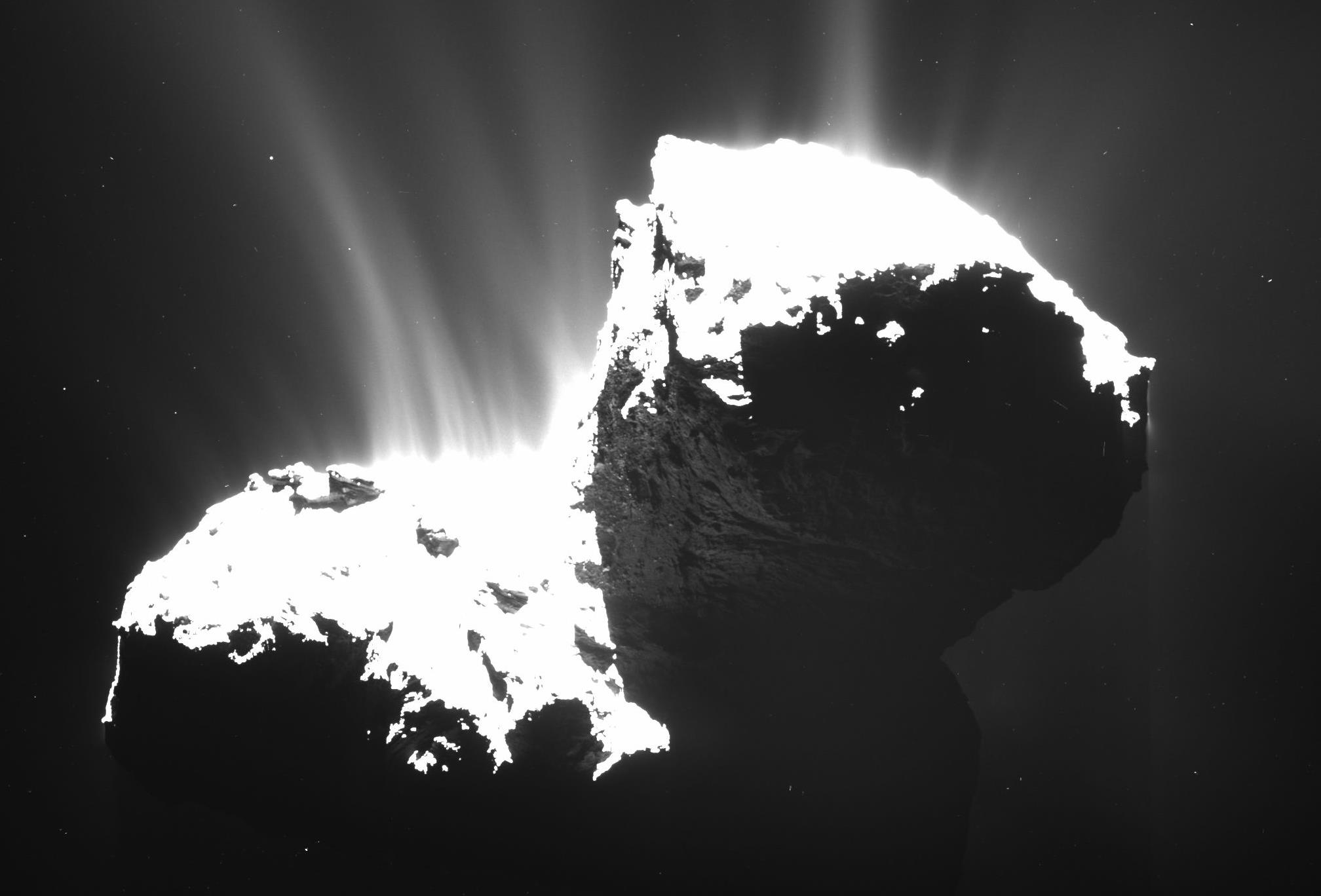 Γιατί οι κομήτες μοιάζουν με τηγανητό παγωτό