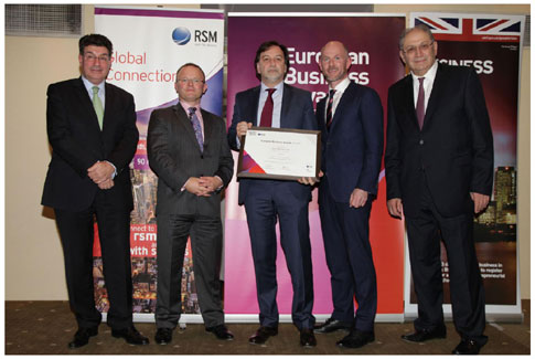 Ο Όμιλος ΒΙΟΙΑΤΡΙΚΗ βραβεύτηκε στα European Business Awards