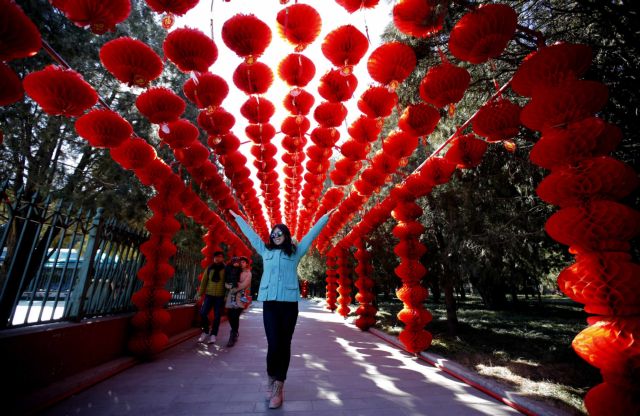 Η Κίνα υποδέχεται το νέο έτος Κατσίκας