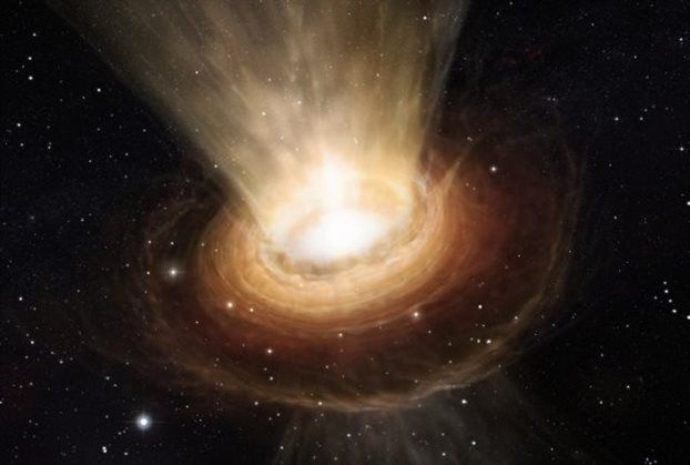Μαύρη τρύπα σε παροξυσμό μπορεί να στειρώσει γαλαξίες