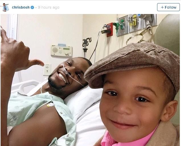 Ο Κρις Μπος ευχαριστεί για τα μηνύματα συμπαράστασης μέσα από το νοσοκομείο