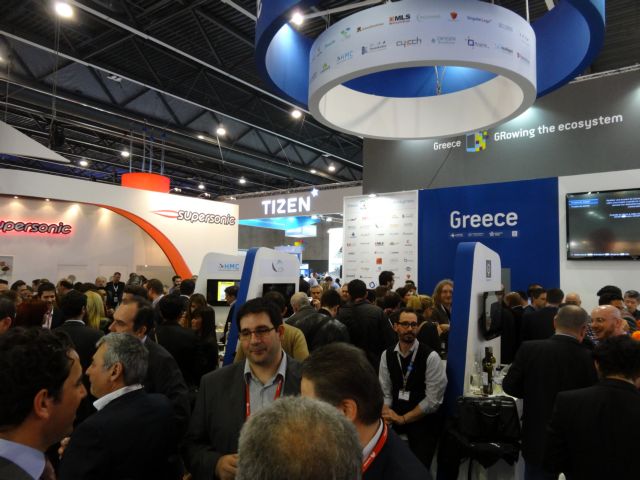 Δημιουργική γιορτή της ελληνικής αποστολής στο MWC 2015