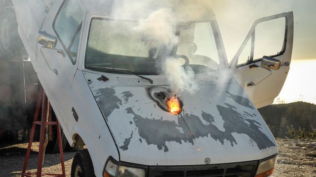 Λέιζερ του αμερικανικού στρατού λιώνει αυτοκίνητα από μακριά